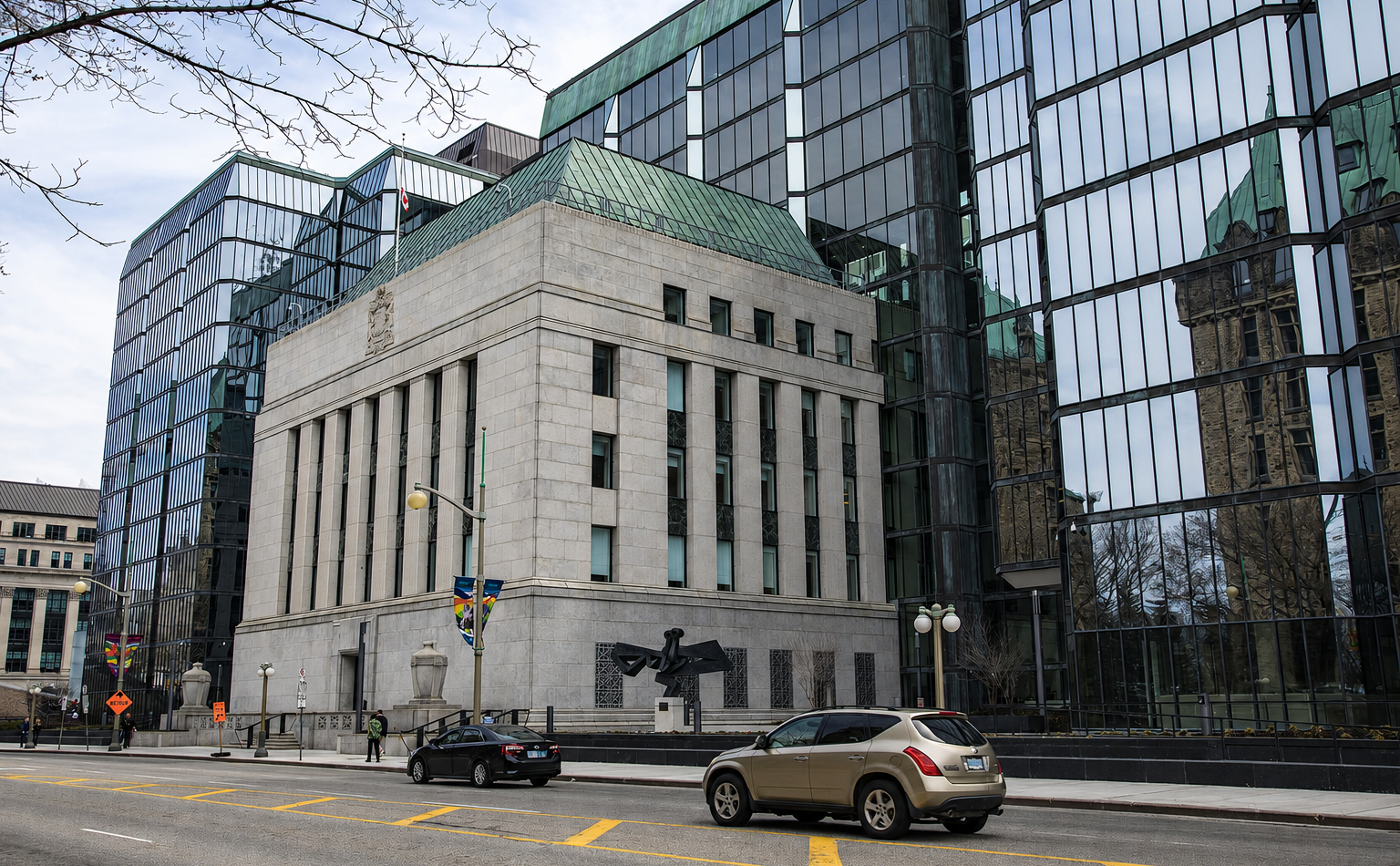 Ottawa. Le siège de la Banque du Canada. Le 2 septembre 2026, l'institution a maintenu son taux directeur à 2,25 %, m…