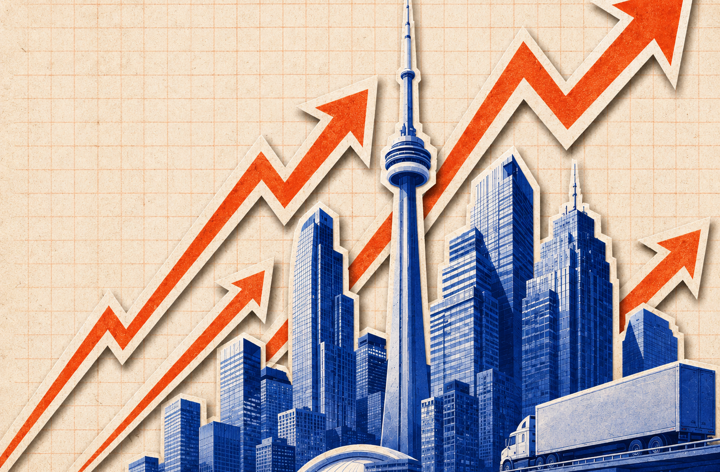 Illustration de Toronto, au Canada.