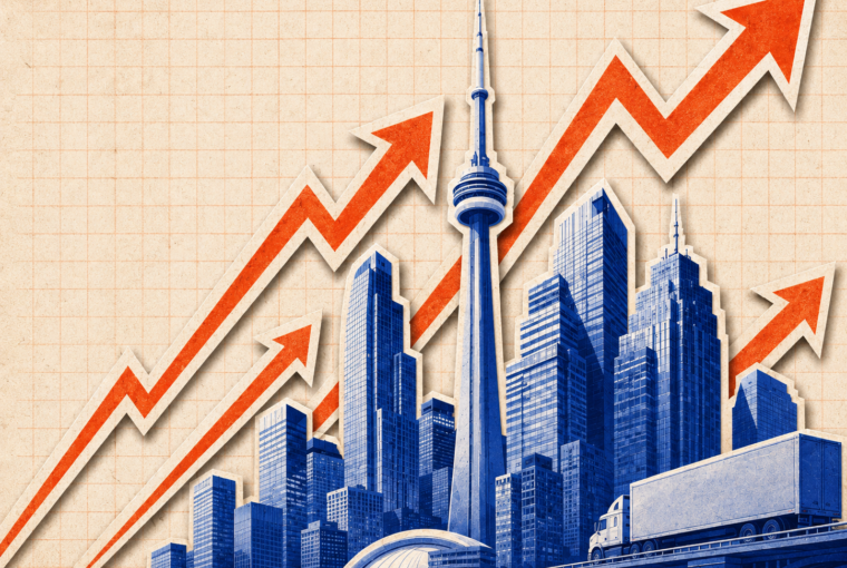 Illustration de Toronto, au Canada.